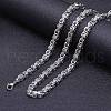 Stainless Steel Byzantine Chains Necklaces for Men FS-WG56795-178-1