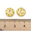 Brass Hollow Beads KK-A226-07D-G-3