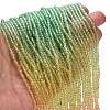 Transparent Painted Glass Beads Strands DGLA-A034-T2mm-A04-2