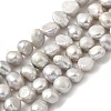 Dyed Natural Cultured Freshwater Pearl Beads Strands PEAR-A006-09D-2