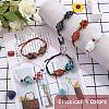 12Pcs Adjustable Braided Nylon Cord Macrame Pouch Bracelet Making AJEW-SW00010-02-5