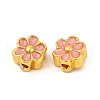 Brass Enamel Beads KK-Q081-10A-MG-2