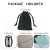 CREATCABIN Alloy Cremation Urn Kit AJEW-CN0001-11G-6