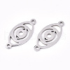 Tarnish Resistant 201 Stainless Steel Links Connectors STAS-S080-035P-1