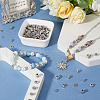 SOFPLATE 400Pcs 16 Styles Tibetan Style Alloy Spacer Beads FIND-SP0002-11-4