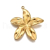 304 Stainless Steel Pendants STAS-M116-03G-1