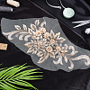 3D Flower Pattern Computerized Embroidery Appliques PATC-WH0002-006-4