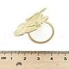 304 Stainless Steel Cuff Rings RJEW-C127-01G-3