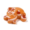 Christmas Rabbit Theme Opaque Resin Decoden Cabochons RESI-S397-01E-2
