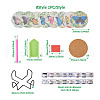 5D DIY Diamond Painting Cup Mat Kits DIY-TAC0021-09A-33