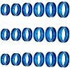 Unicraftale 18pcs 6 Size 201 Stainless Steel Grooved Finger Ring Settings DIY-UN0003-59-1