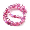 Imitation Jade Glass Beads Strands GLAA-P058-05A-3