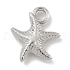 Anti-Tarnish 304 Stainless Steel Pendants STAS-D197-19P-02-1