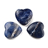 Mother's Day Gifts Heart Natural Sodalite Palm Stones G-C134-06A-27-1