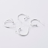 304 Stainless Steel Half Hoop Earrings STAS-Z028-B01-S-2
