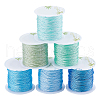 SUNNYCLUE 6 Rolls 6 Colors 12-Ply Polyester Thread OCOR-SC0001-06B-1