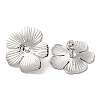 304 Stainless Steel Stud Earrings EJEW-Z022-29P-2