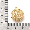 Brass with Cubic Zirconia Pendants KK-E792-28G-02-3