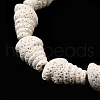 Dyed Natural Lava Rock Beads Strands G-A264-A01-01B-3