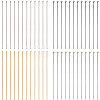 SUNNYCLUE 160Pcs 2 Styles 304 Stainless Steel Ball Head Pins and 160Pcs 2 Styles Flat Head Pins STAS-SC0007-74-1