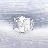 304 Stainless Steel Cuff Rings RJEW-D306-27P-05-4