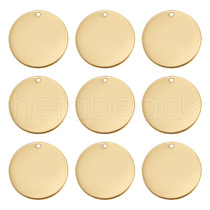 BENECREAT 24Pcs Ion Plating(IP) 304 Stainless Steel Pendants STAS-BC0003-24A-1
