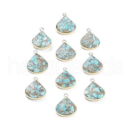 Natural Imperial Jasper Pendants G-C034-14G-1