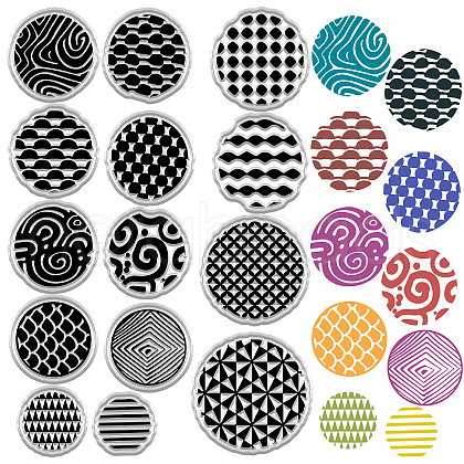 Plastic Stamps DIY-WH20018-0154-1