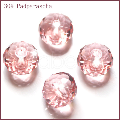 Imitation Austrian Crystal Beads SWAR-F068-6x8mm-30-1