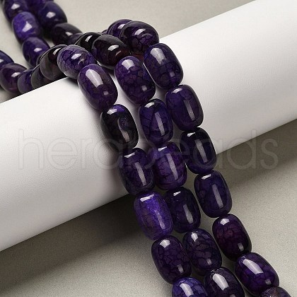 Natural Dragon Veins Agate Beads Strands G-D317-A01-05-1