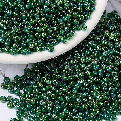 MIYUKI Round Rocailles Beads SEED-G008-RR0354-1