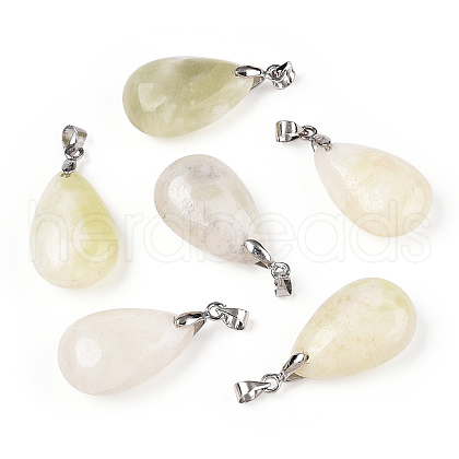 Natural New Jade Pendants X-G-S243-29-1