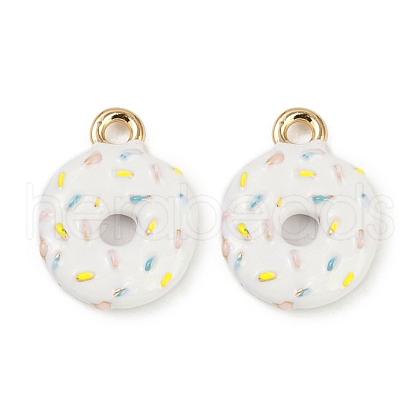 Alloy Enamel Charms PALLOY-R158-05G-06-1