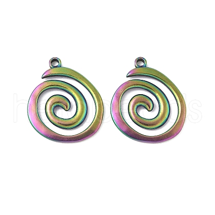 Ion Plating(IP) 304 Stainless Steel Pendants STAS-P322-11M-1