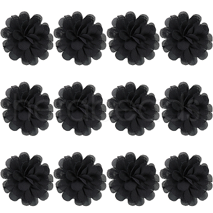 3D Chiffon Flower DIY-WH0419-80-1