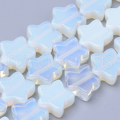 Opalite Beads Strands G-R451-08D-1