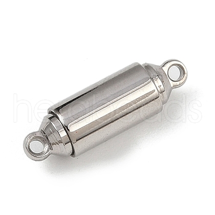 304 Stainless Steel Magnetic Clasps STAS-C127-10P-1