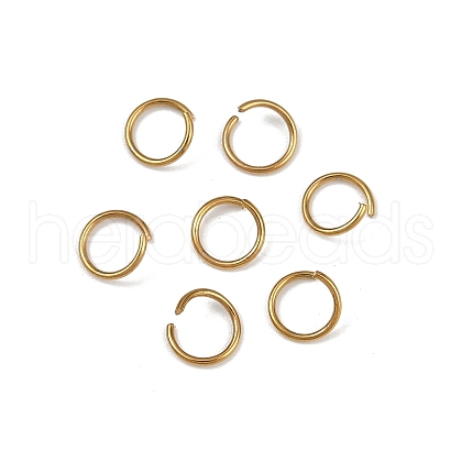 304 Stainless Steel Open Jump Rings STAS-Z137-01G-05-1