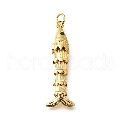 Brass Micro Pave Cubic Zirconia Pendants KK-R217-01G-10-1