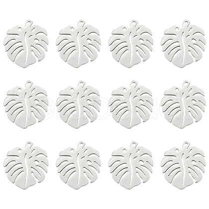 Unicraftale 12Pcs 201 Stainless Steel Pendants STAS-UN0054-39-1