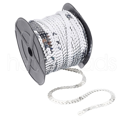 Olycraft 1 Roll Plastic Paillette/Sequins Chain Rolls OCOR-OC0001-34-1