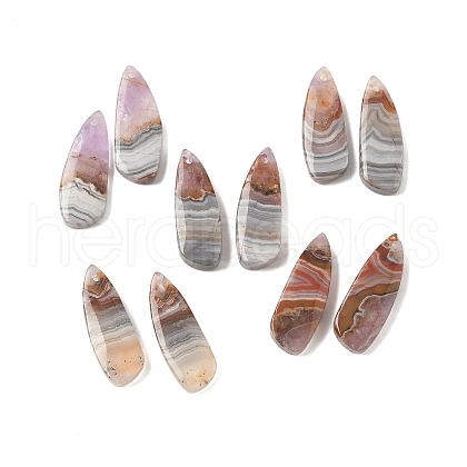 Natural Agate Pendants G-A244-07D-01-1