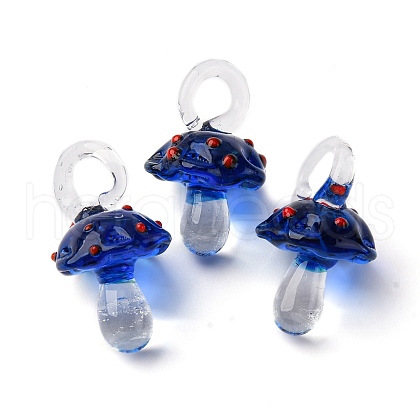 Handmade Lampwork Pendants LAMP-M02-01Z-1