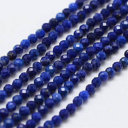 Natural Lapis Lazuli Bead Strands G-G663-48-4mm-1