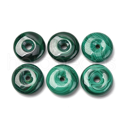 Natural Malachite Pendants G-D312-02-1