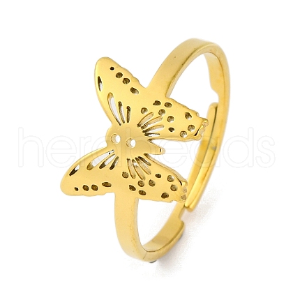 201 Stainless Steel Adjustable Rings for Women RJEW-D082-02I-1