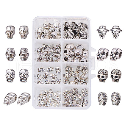 Tibetan Style Alloy Beads TIBE-PH0004-05-1