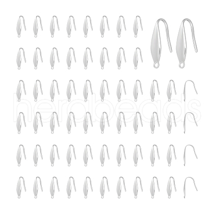 Unicraftale 100Pcs 316 Surgical Stainless Steel Earring Hooks STAS-UN0058-61-1