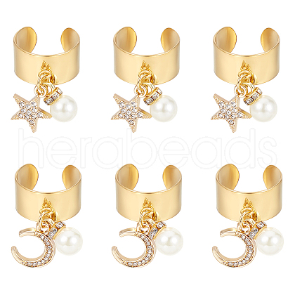 304 Stainless Steel Cuff Rings RJEW-UN00024-1