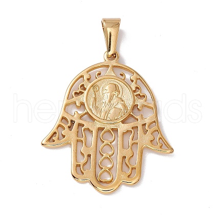 PVD Vacuum Plating 304 Stainless Steel Pendants STAS-H170-23G-1